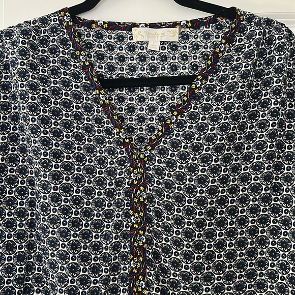 Women’s Bohemian print blouse - Picture 3 of 6